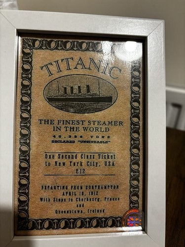 White star line titanic second - star,