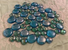 Decorative Glass Nuggets Or Counters 57 Of Them