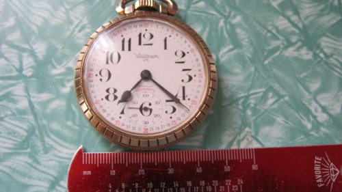 Waltham rolled gold pocket - gold,