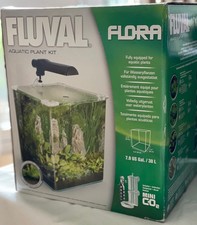 NEW UNUSED & BOXED FLUVAL Flora Aquatic Plant Kit 30L Cube Type Design 