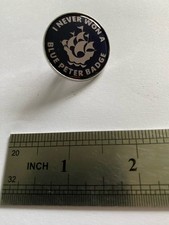I Never Won A Blue Peter Badge