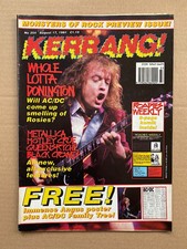 AC/DC KERRANG NO.354 MAGAZINE