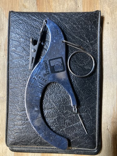 Old school postal scales - old,