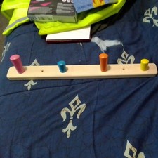 Ikea FLISAT Knob rack with 4