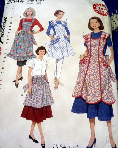Retro 1950s aprons sewing - 1950s,