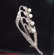 Vintage - 925 Silver Marcasite