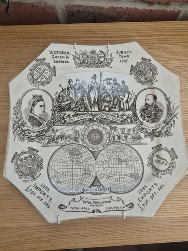 Octagonal 1887 queen victoria - octagonal,
