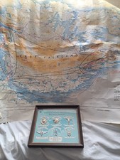 FALKLANDS WAR OPERATION CORPORATE CASED GALLANTRY AWARDS & EAST FALKLANDS  MAP