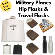 Military Planes Hip Flasks &