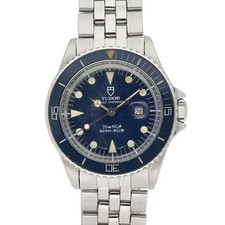 Tudor Submariner 94400 with 33mm Steel case and Blue dial. Vintage Untouched.