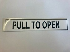 Bus Coach Sticker Label Sign