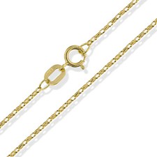 Gold Belcher Chain Diamond Cut