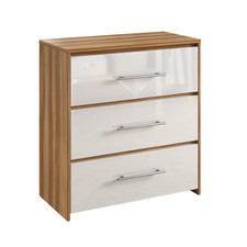 White High Gloss Oak Wardrobe