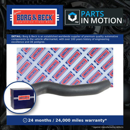 Turbo hose bth1295 borg beck - bth1295,