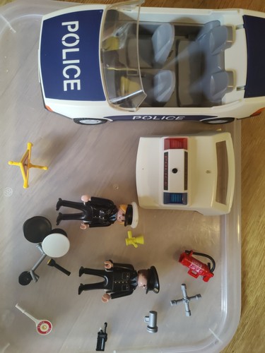 Playmobil police car - police, with