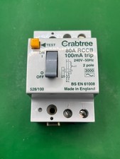 Crabtree 528/100 80A 100mA