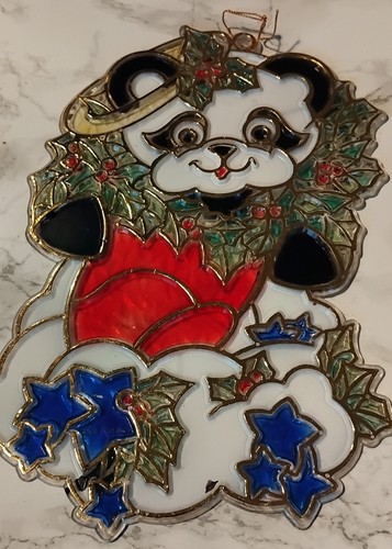 1980s large stained glass - 1980s,