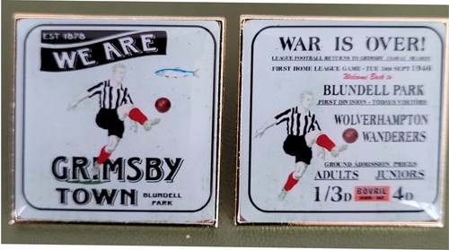 Grimsby novelty pin badges - novelty,
