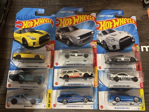 Hot wheels nissan skyline - nissan,
