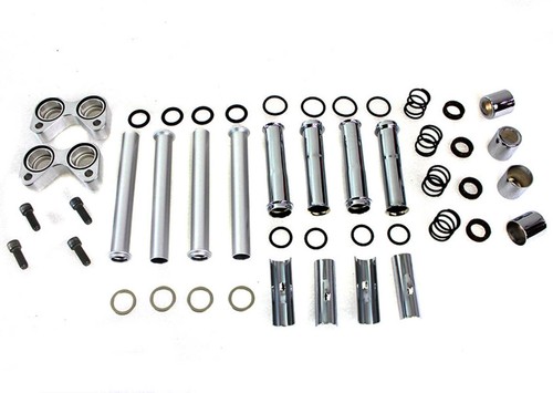 Pushrod cover and - pushrod,
