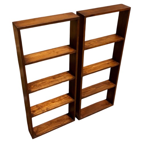 Handsome pair vintage pine - pair,