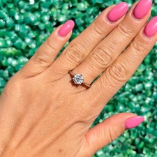 1.25ct Diamond 18ct White Gold Ring - Solitaire Style