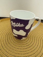 Milka, a lilac 'Milka cow' mug with the white cowskin spots Excellent Condition