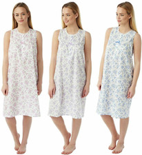 Ladies Women Soft Poly Cotton
