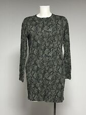 Ex M&S Womens Jersey Animal Print Dress with Pockets Sizes 6-22 in 3 Lengths