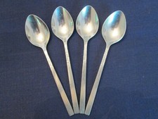 SET 4 TEA SPOONS! Vintage