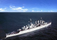 HMS CUMBERLAND (57) - LIMITED