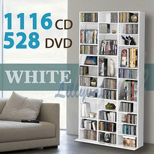 White Storage Shelf Rack Unit