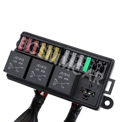 Automotive fuse relay box - automotive,