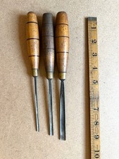3x J B Addis Carving Gouges