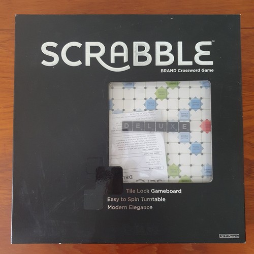 Scrabble deluxe edition - scrabble,