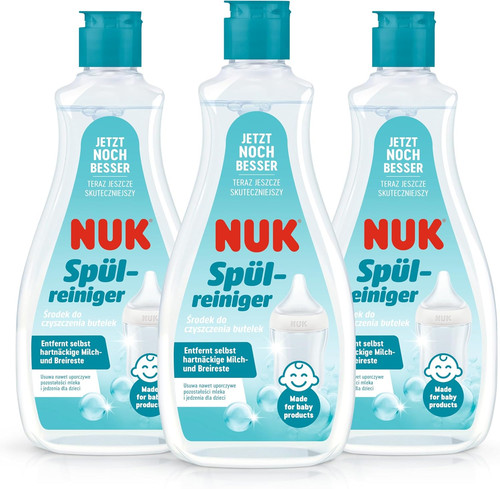 Nuk baby bottle - baby, cleanser