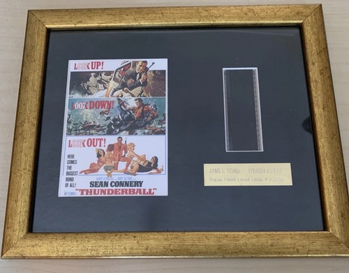 James bond thunderball - thunderball, framed