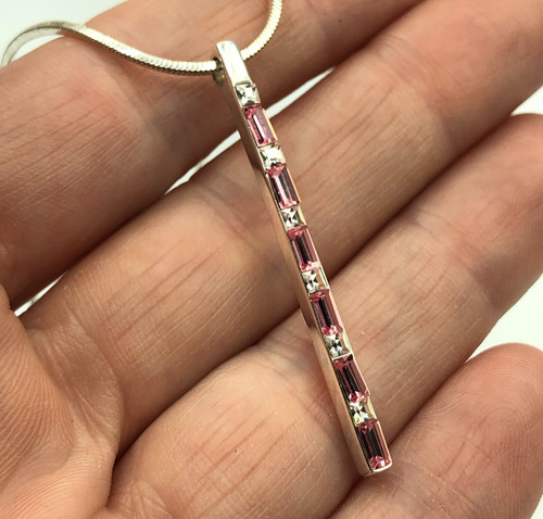 Next pink sparkle - pink, pendant