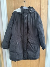 Woman’s Ozark Trail Black Thick Coat Medium 12-14