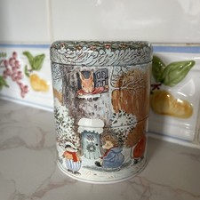 2 Tier Foxwood Tales Tin vintage retro 90s M&S 