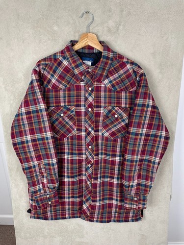 Men wrangler western lined - western,