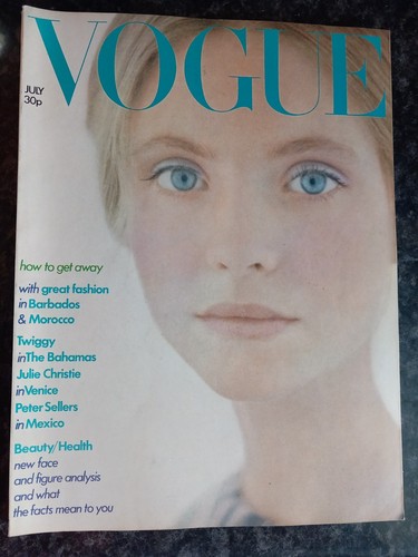 Vogue july 1973 lovely - ,