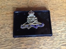 Royal Artillery Enamelled Cap