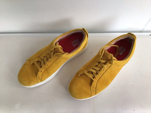 Fitflop trainers yellow suede - trainers,