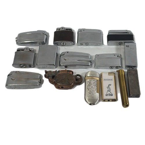 Ronson rhodes vintage lighters - rhodes,