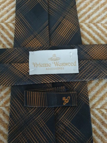 Vivienne westwood silk tie 9cm - silk,