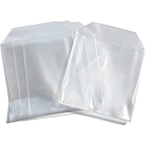 Clear plastic dvd sleeves - clear,