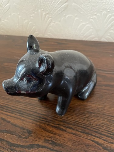 Ceramic pig ornament - ceramic,