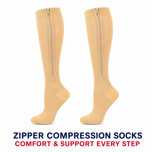 Zip compression socks closed - zip,