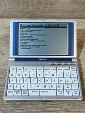 Seiko ER9000 Oxford Britannica Crossword Solver Dictionary Thesaurus Tested